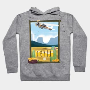 Nevada USA vintage travel poster Hoodie